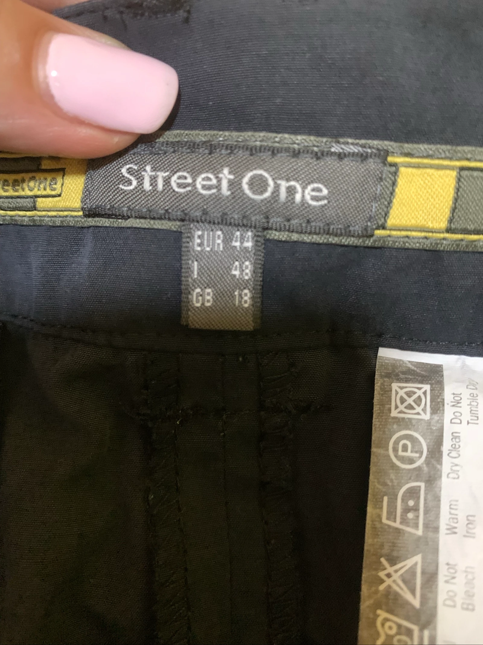 Saia larga tamanho 44 marca Street One cor preto MIDI – photo 6